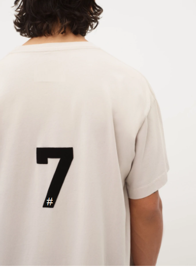 #7 Tee Cream White