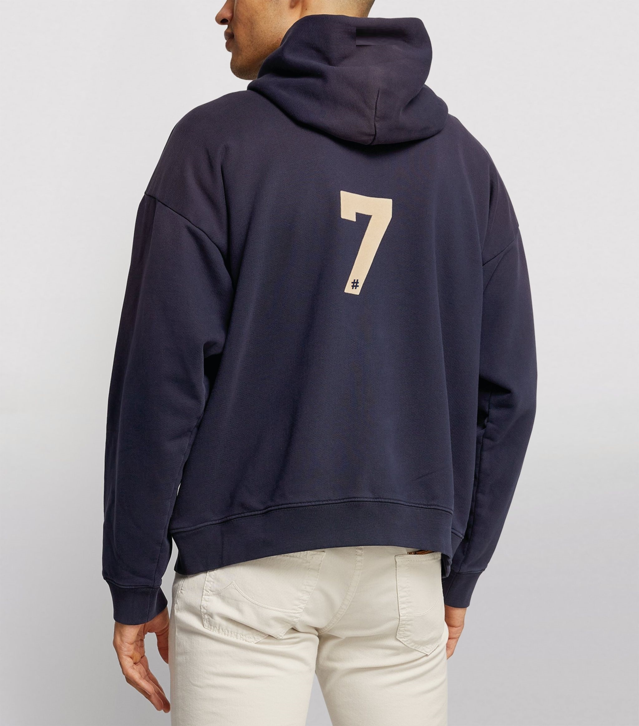 #7 hoodie back fashion